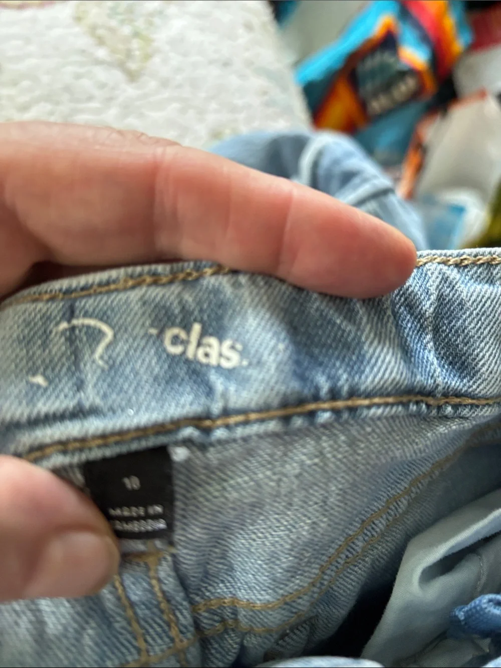Light Wash Kids Cargo Jeans with Utility Pockets
